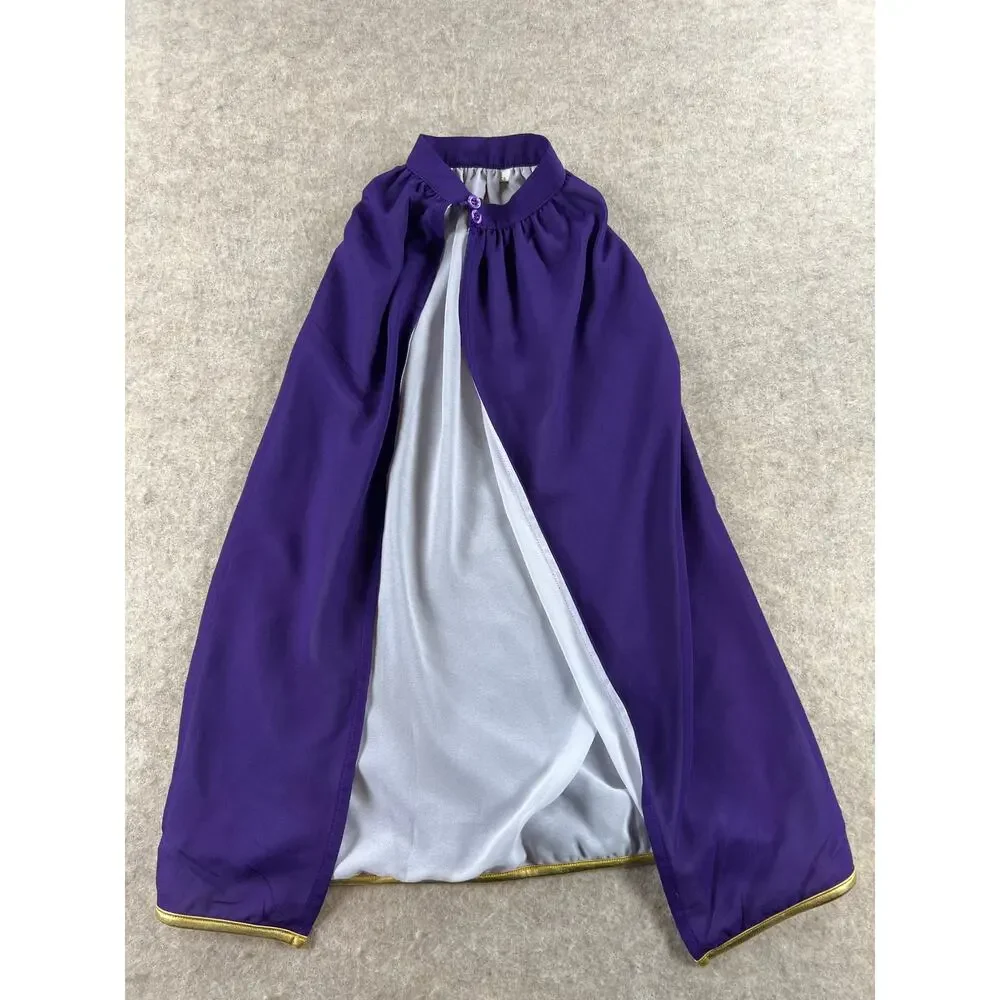 Evie's Closet LSU Tigers Golden Girl Leotard Cape Arm Sleeves Size CS (4/5) NWT